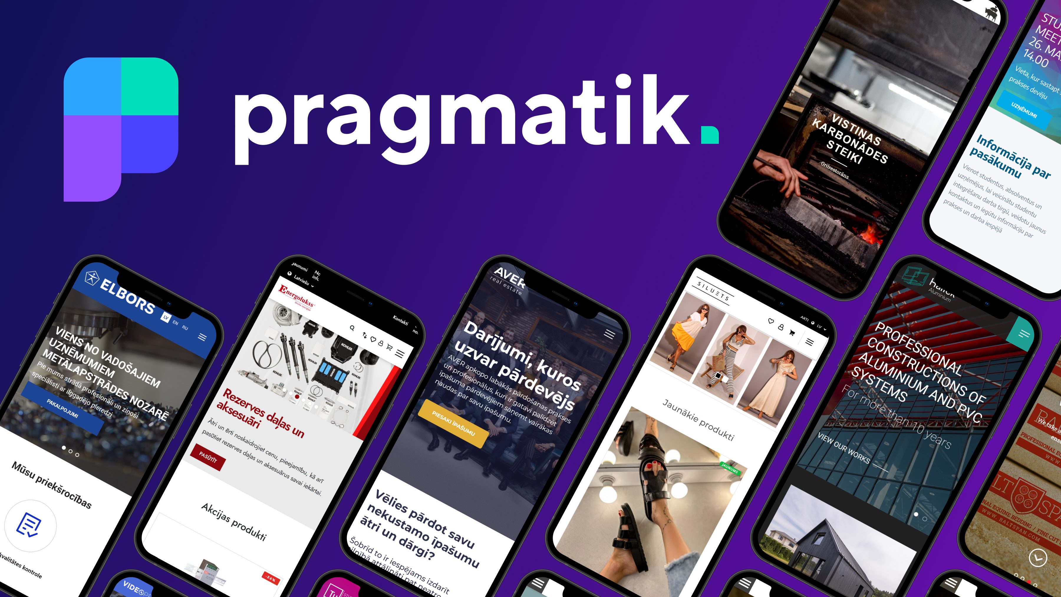 Mājaslapu izstrāde - Pragmatik